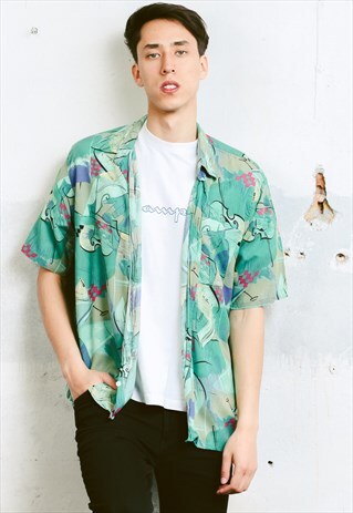 VINTAGE 90S PATTERNED SHIRT