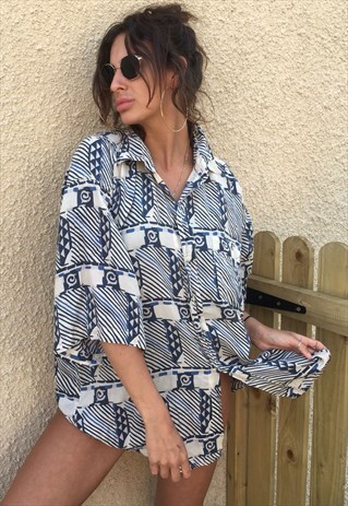 OVERSIZED RETRO 90S 80S VINTAGE UNISEX FESTIVAL SHIRT