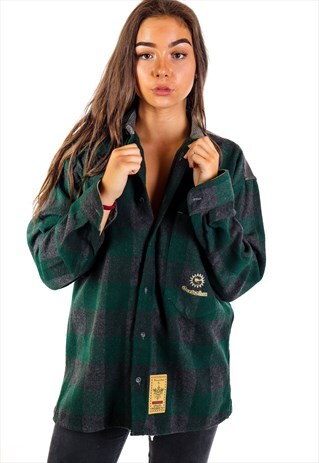 VINTAGE FLANNEL SHIRT S923