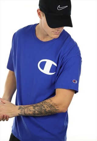 VINTAGE CHAMPION USA BIG C T SHIRT TEE
