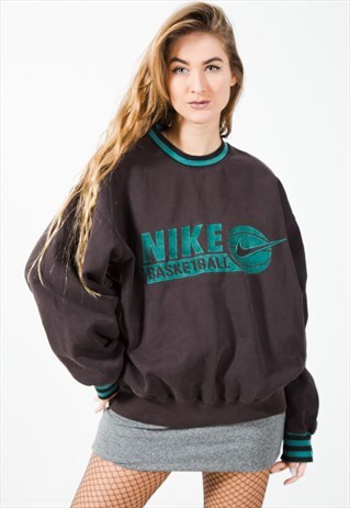 VINTAGE 90'S NIKE SWEATSHIRT OVERSIZED / S3364