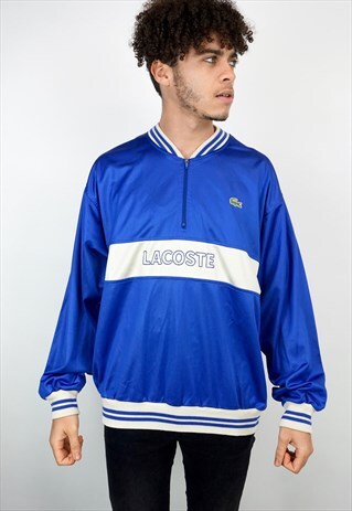 VINTAGE 90'S LACOSTE 1/4 ZIP SWEATSHIRT