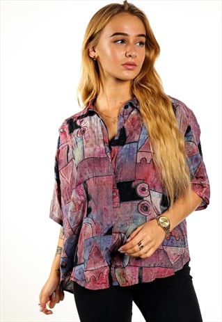 VINTAGE PATTERNED SHIRT S832