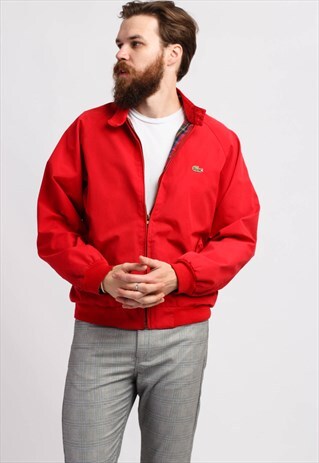 VINTAGE LACOSTE HARRINGTON JACKET