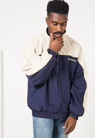 VINTAGE 80S USA REEBOK SHELL SPORT JACKET / S1261