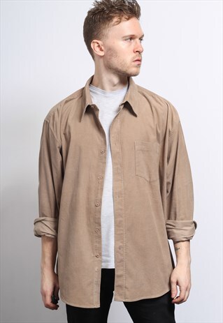 VINTAGE CORDUROY CORD SHIRT