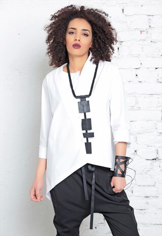LONG NECKLACE,PARTY JEWELRY ,MODERN JEWELRY,LEATHER NECKLACE