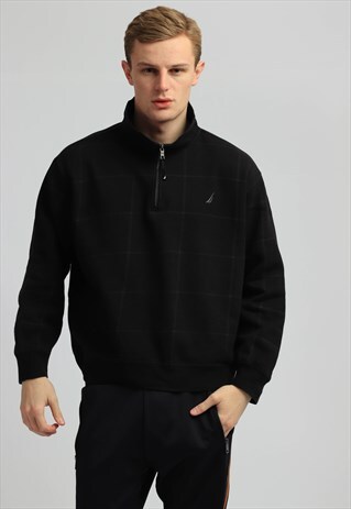 VINTAGE NAUTICA 1/4 ZIP SWEATSHIRT