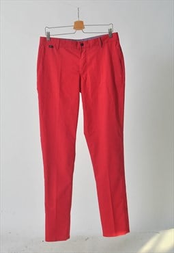 Vintage 90s NIKE trousers in red