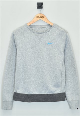 nike grey crew neck sweatshirt