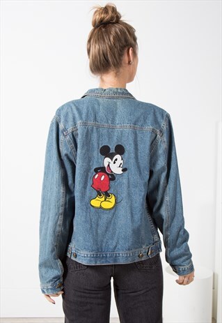 VINTAGE DISNEY DENIM JACKET / S1763