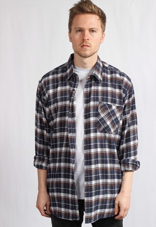 VINTAGE SKATER FLANNEL SHIRT