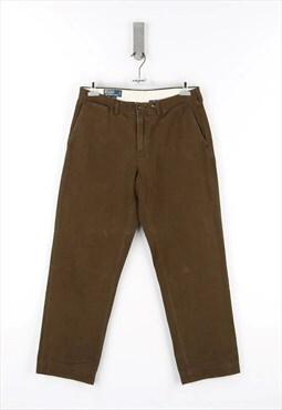 Polo By Ralph Lauren Chino Trousers in Brown - W34 - L32