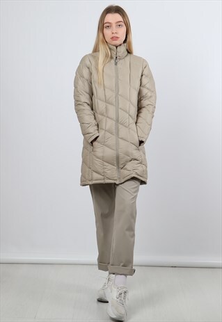 VINTAGE PATAGONIA XS BEIGE PADDED JACKET