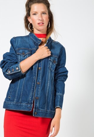 VINTAGE 80S CLASSIC LEVI'S BASIC DENIM JACKET / S0918
