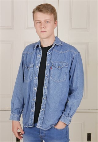 MENS LEVI'S DENIM SHIRT