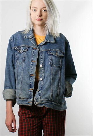 LEVI'S VINTAGE DENIM JACKET, LIGHT DENIM, XL