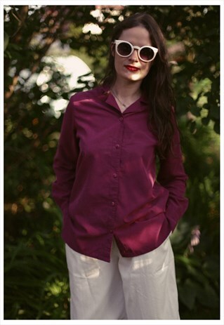 VINTAGE 90'S BORDO LONG SLEEVED SHIRT
