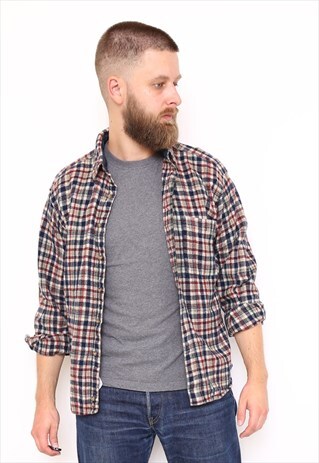 VINTAGE PENDLETON CHECK WOOL SHIRT
