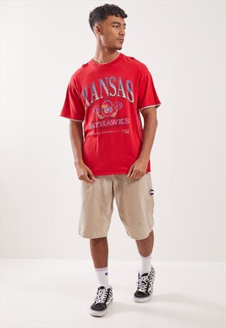 VINTAGE KANSAS JAYHAWKS GRAPHIC T-SHIRT