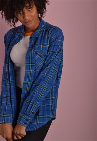 CHECK FLANNEL SHIRT GRS761