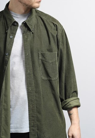 VINTAGE CORDUROY CORD SHIRT