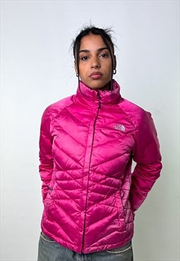 Pink y2ks The North Face 550 Series Puffer Jacket Coat