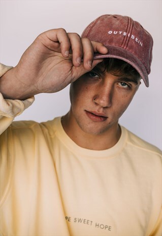OUTSIDEIN RED DAD CAP