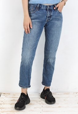 Selvedge denim White Oak W27 L32 Women's 501CT Jeans Taper