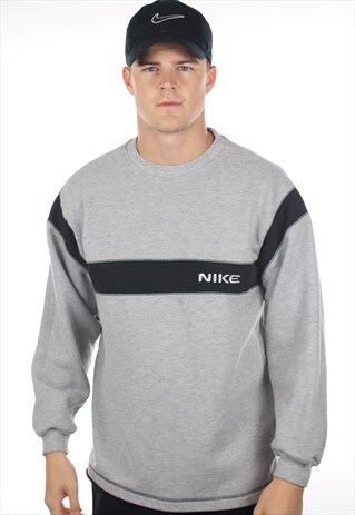 VINTAGE NIKE SMALL LOGO SWEATSHIRT JUMPER
