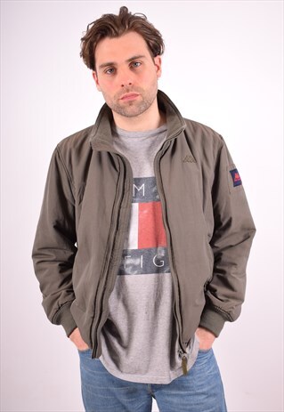 ROBE DI KAPPA MENS VINTAGE JACKET MEDIUM KHAKI 90S