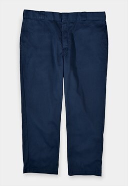 Vintage Dickies Chino Trousers Logo Blue