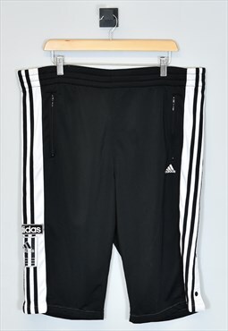 Vintage 1990's Adidas Popper Shorts Black XXXLarge