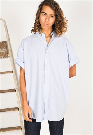 LAST UNIT SALE / VINTAGE 80S POLO RALPH LAUREN SHIRT / S0075