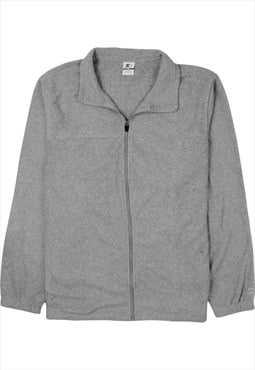 Vintage 90's Starter Fleece Jumper Full zip up Grey XXLarge