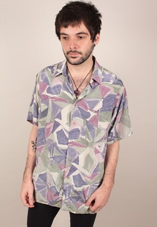 VINTAGE CRAZY PATTERN SHIRT ASM1637