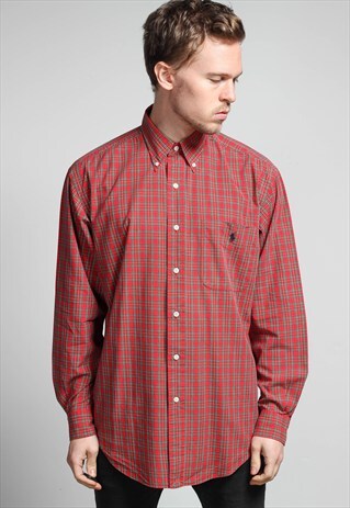 VINTAGE RALPH LAUREN TARTAN SHIRT