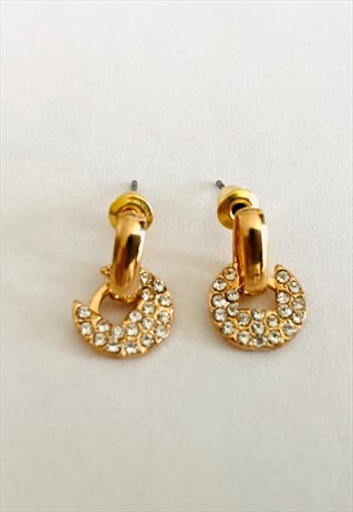 SMALL CLUSTER DIAMOND EARRING