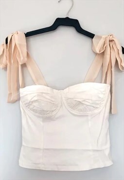 White tie buster top