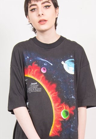 VINTAGE 90'S SPACE SOLAR SYSTEM T-SHIRT