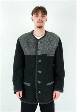 Landhaus Mode US 40 UK Wool Blazer Coat Trachten Jacket M