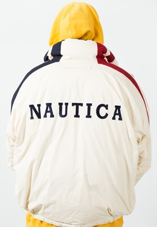 UNIQUE VINTAGE NAUTICA PUFFER JACKET / S2136