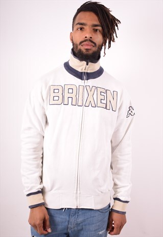 KAPPA MENS VINTAGE BRIXEN TRACKSUIT TOP JACKET LARGE 90S