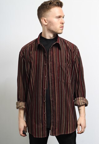 VINTAGE CORDUROY CORD SHIRT