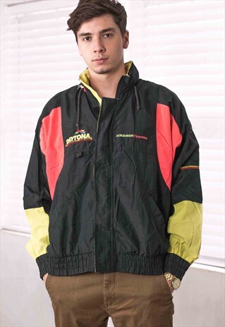 VINTAGE RACING JACKET LOGO 90S M 17.5