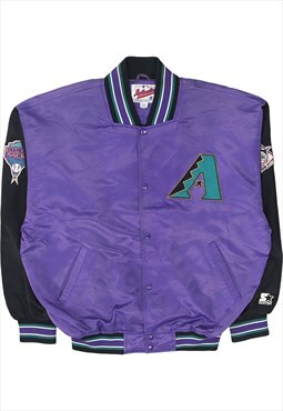 Authentic 90's Diamond Backs Button Up Nylon Sportswear Bomb