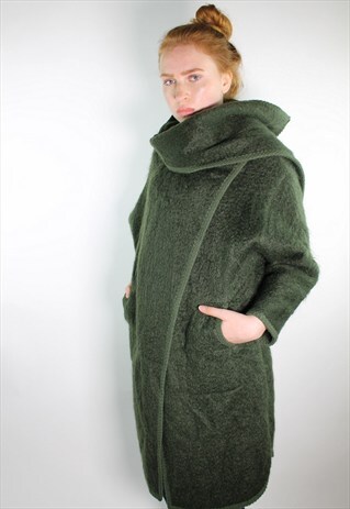 90S VINTAGE COAT PURE LANA