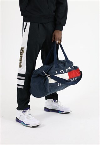 RARE VINTAGE TOMMY HILFIGER DUFFLE WEEKEND BAG