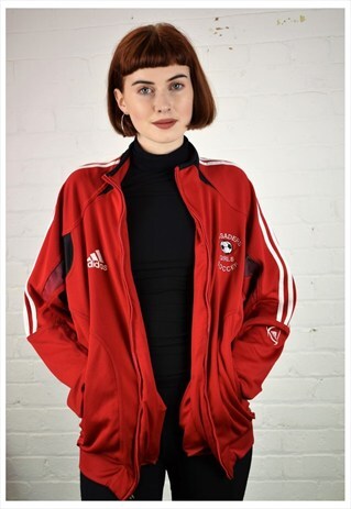 VINTAGE 90'S ADIDAS 'GIRLS SOCCER' TRACK JACKET