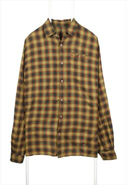 Street Line 90's Check Lumberjack Button Up Shirt XLarge Bro
